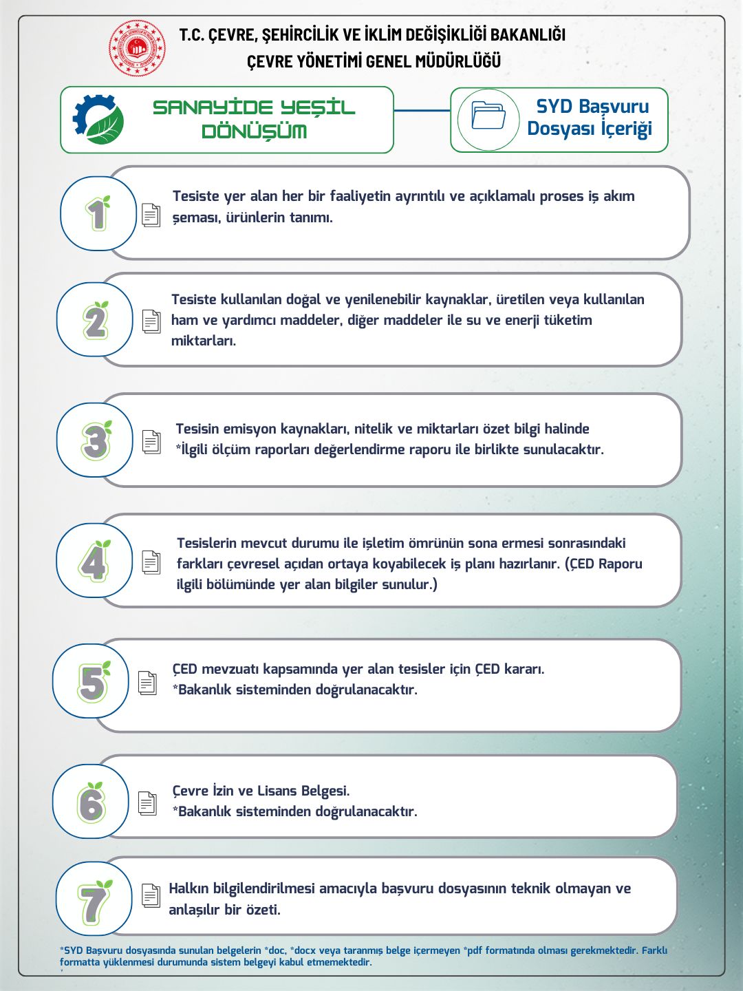 SANAYİDE YEŞİL DÖNÜŞÜM BELGELENDİRME SÜRECİ BAŞLIYOR
